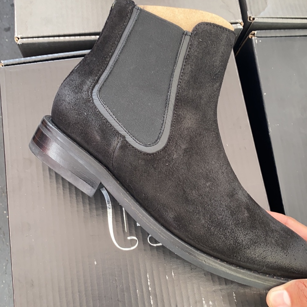 Thursday Black Suede Duke Boot Discontinued Black Suede!